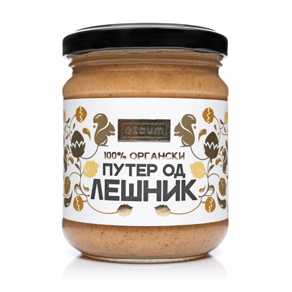 1 (1) Органски путер од лешник 100% 185гр. - Слика 1