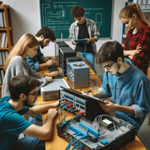 DALL·E-2024-01-24-15.25.56-Image_-Students-setting-up-communication-equipment-or-configuring-network-systems.png